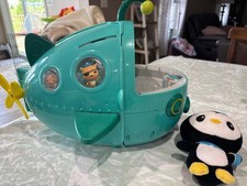 Octonauts Gup A Midnight Zone Submarine Large 16" with stuffie