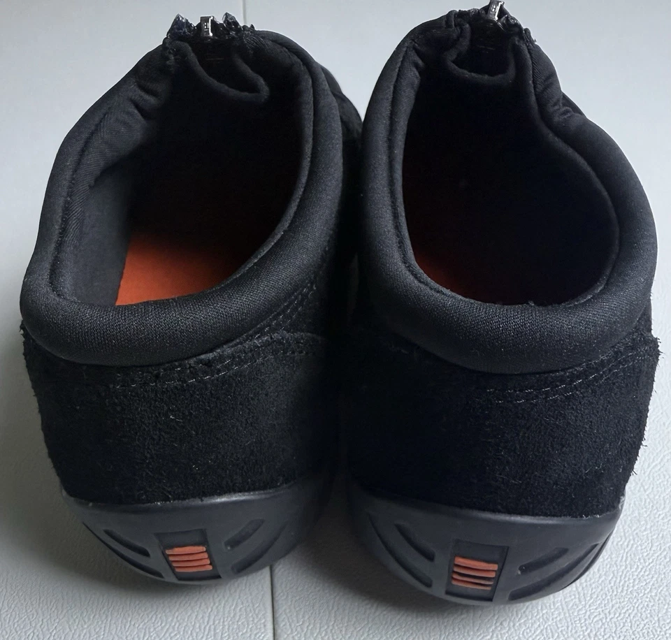 Женские всепогодные замшевые туфли на молнии спереди Lands' End - Изображение 2 из 4