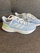 Girls Adidas Ultrarun 5 J Running Shoes Size 6 Youth Blue