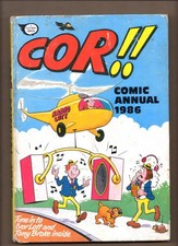 VINTAGE COR!!  COMIC ANNUAL 1986 - FAIR TO GOOD CONDITION