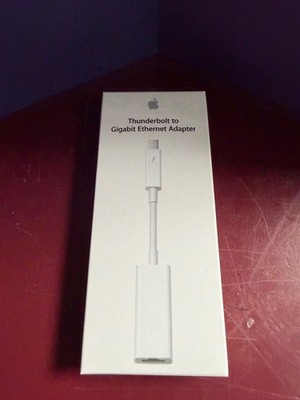 Apple A1433 Thunderbolt to Gigabit Ethernet Adapter MD463ZM/A *NEW/SEALED*