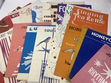 Vintage Piano Solo Sheet Music Lot of 20 Songs 1940s 1950s 1960 VARIETY Ephemera