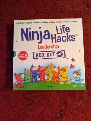 Ninja Life Hacks Leadership 8 Book Box Set (Books 17-24: Focused, Calm, Brav...