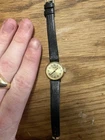 Seiko 8M-182 Vintage Women’s Gold Manual Wind Dress Watch 24mm Working