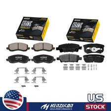 Ceramic Front & Rear Brakes Y1609 for Mitsubishi Lancer Ralliart