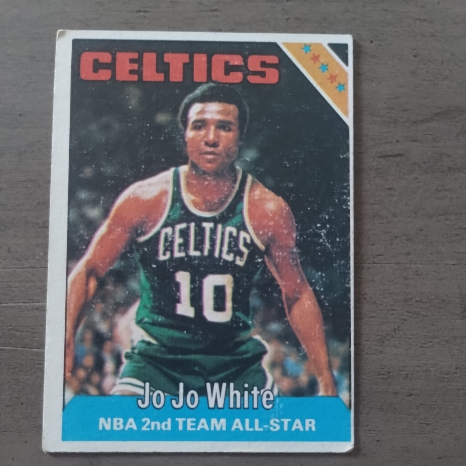 1975 Topps Jo Jo White #135  Celtics VG+