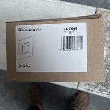 Grohe Skate Cosmopolitan WC Dual Flush Button Chrome Wall Plate 66692045