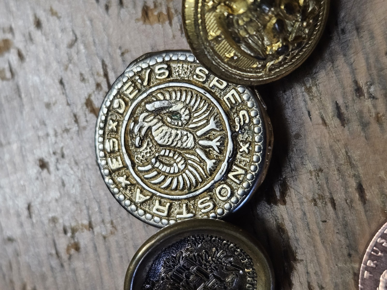 Antique / Vintage Military Buttons USA American And Foreign