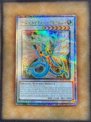 Yugioh Ancient Fairy Dragon RA01-EN030 Quarter Century Rare 1st Ed NM
