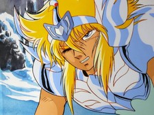 Saint Seiya Knights of the Zodiac Cygnus Hyoga Production Cel Used Collectible