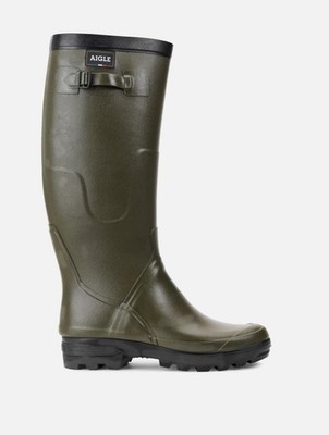 Aigle Benylsport XL - grüner kniehoher Gummistiefel - Herrenschuhe