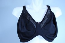 Elomi 4301 Underwired Unlined Side Support Full Coverage Bra USA size 38H