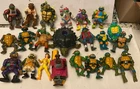 Lot of 18 Vintage Playmates TMNT Teenage Mutant Ninja Turtles Figures 88-92