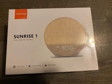 Dreamegg Sunrise 1 Alarm Soothing Sounds Night Light Color Green