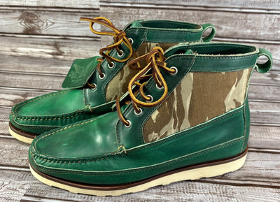 Mark McNairy New Amsterdam Eastland Berwick Sz 9 D color green made USA $550