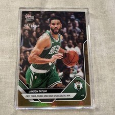 Jayson Tatum Topps NOW 40/50  NBA 563275