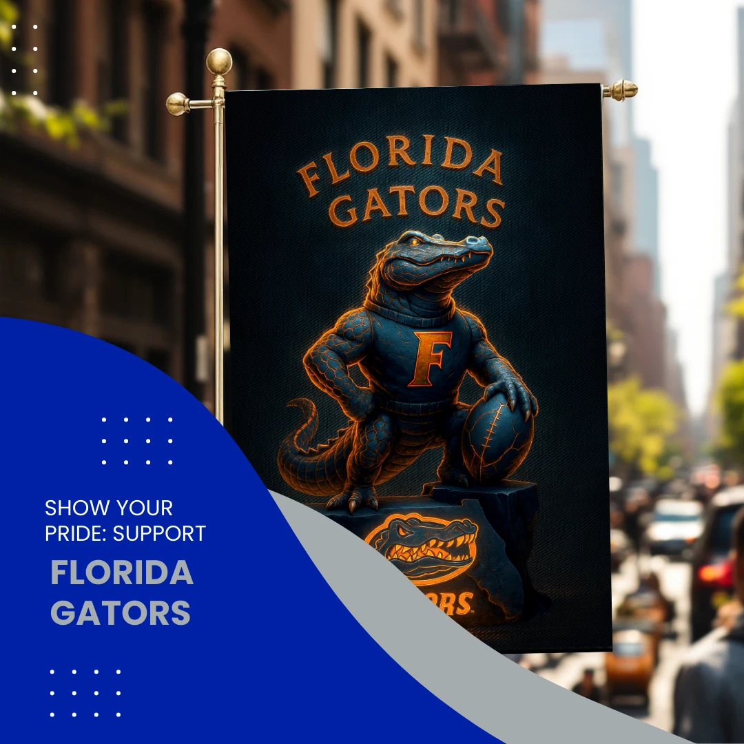 Florida Gators Garden Flag  Football