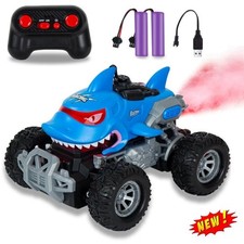 Remote Control Car for Children, Remote Controlled Shark Monster Truck for Girls