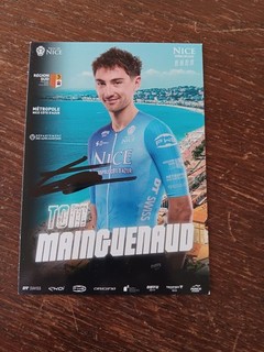 CYCLISME CARTE AUTOGRAPHE T MAINGUENAUD 2026