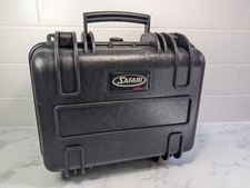 Safari Hard Protective Case Black Storage Equipment Waterproof Dustproof Secure