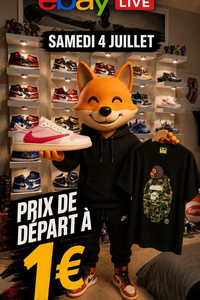 LIVE eBay avec des BANGERS - Sneakers et Streetwear