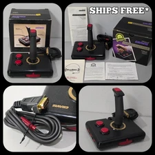 Vintage 1980's - 90's Advanced Gravis Analog Joystick Controller IBM PC Mint CIB