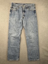 VTG Levis 501 Jeans Mens 34x32 Fits 32x31.5 Straight Leg Button Fly Y2K