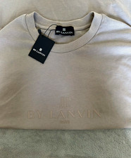 LANVIN Paris T-Shirt (Beige/Sand) Kurzarm Reg...