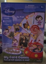 Disney Little Einsteins My Card Games GO FISH & ROCKET 3+ New and Sealed 
