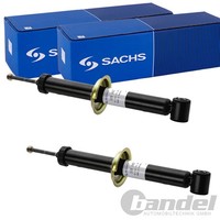 2X Sachs ÖLdruck StoßDÄMpfer Hinten Passend FÜR Skoda Favorit Felicia