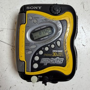 Sony Sports Walkman Yellow | eBay