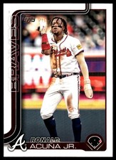 Ronald Acuna Jr. 2025 Topps #207 Braves MLB READ FREE SHIPPING AutographDen