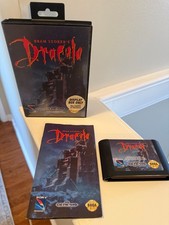Bram Stoker's Dracula Sega Genesis Complete CIB. Ships In Box.