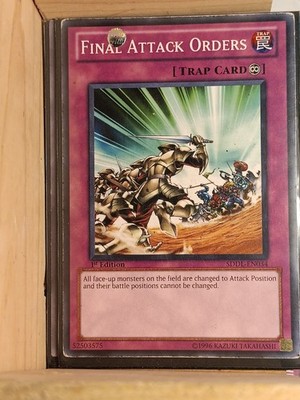 Final Attack Orders SDDL-EN034 Dragunity Legion 1st Edition