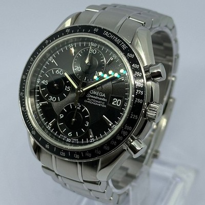 Omega Speedmaster Date Chronometer 3210.50 SS SS AT black dial