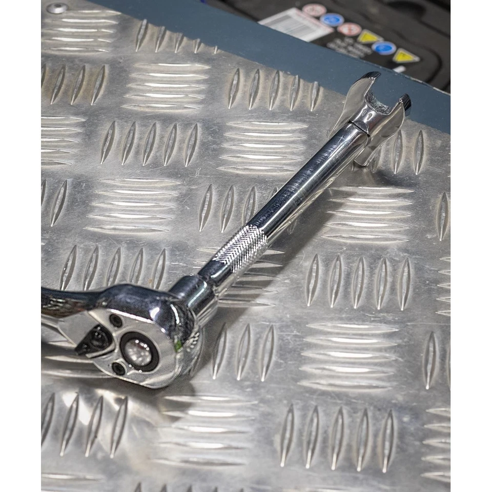 Juego De Llaves De Boca Abierta Sealey 10 Piezas 3/8" Cuadrado Métrico S0866 - Imagen 3 de 4