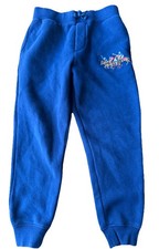 POLO Ralph Lauren Boys Triple Pony Jogger Sweatpants, Youth Size 7, Navy Blue