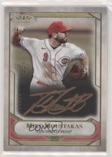 2021 Topps Tier One Talent Bronze Ink 24/25 Mike Moustakas #T1TA-MMO Auto 4t6