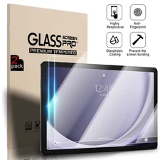 For Samsung Galaxy Tab A11+ 2025 Slim Shockproof Tempered Glass Screen Protector