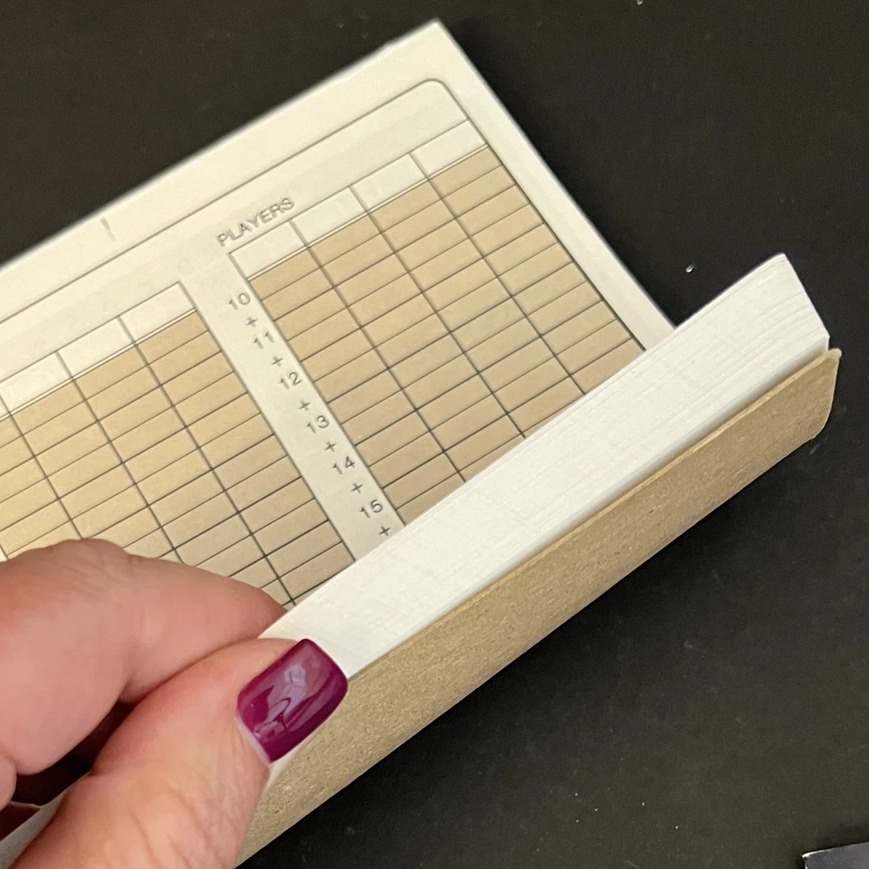 Scrabble Deluxe Edition 1989 Rotating Turntable 100% Complete Mahogany Tiles - Image 4 of 4