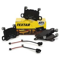 Textar 2551201 BremsbeläGe + Wako FüR Porsche 991 3.8 Turbo S 4.0 GT3 RS Hinten