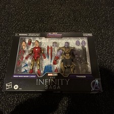 Marvel Legends Avengers Endgame Infinity Saga Iron Man & Thanos 2 pack Brand NEW
