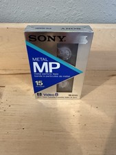 SONY Metal MP Video 8 8mm Video Cassette 120 Min NEW SEALED