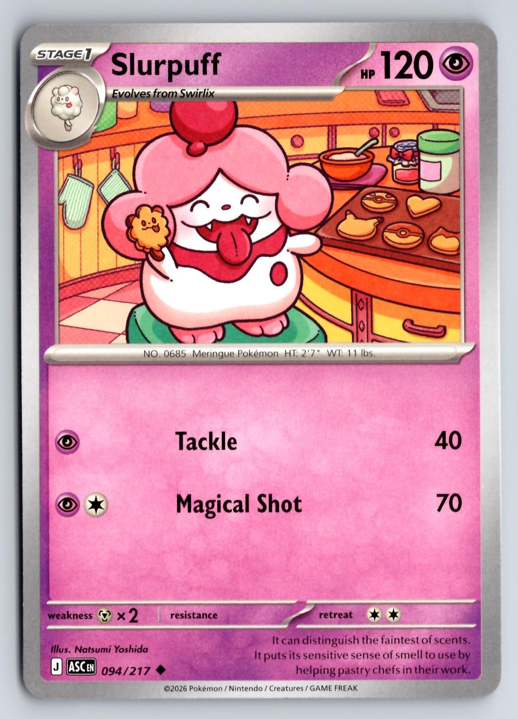 Slurpuff #094/217 ME: Ascended Heroes Regular