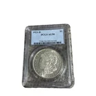 1921-D Minted Morgan Silver Dollar Graded As AU50 Uncirculated By PCGS