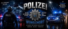 Polizei Tasse / mit Wunschort 
