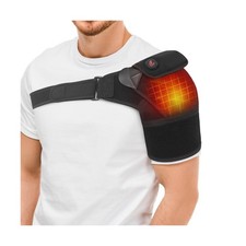 Cordless Shoulder Heating Pad, Heated Shoulder Brace for Rotator Cu... Fast Ship