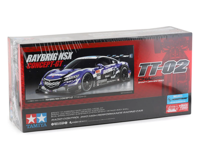 TAMIYA RAYBRIG NSX CONCEPT-GT TT-02 新品 Tamiya TT-02 Raybrig NSX Concept-GT 1/10 4WD Electric Touring Car