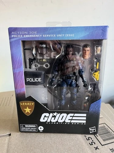 GI G.I. Joe Classified Series Legacy Police Officer 6” Figure Scale Cop Hasbro