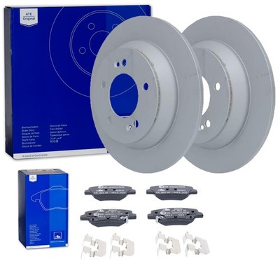 ATE BREMSSCHEIBEN 284mm + BELÄGE HINTEN passend für KIA CARENS 4 IV